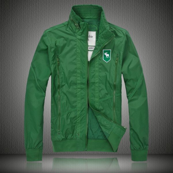 Veste Abercrombie & Fitch Vert Homme en Soldes